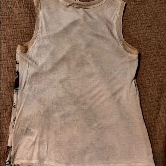 Ted Baker London Floral Bird Print Top - White and Multicolor - Picture 2 of 5